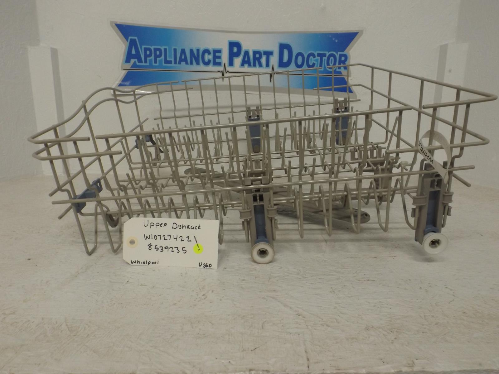 Whirlpool Dishwasher W10727422 Upper Rack Used Whirlpool Dishwasher W10727422 Upper Rack Used